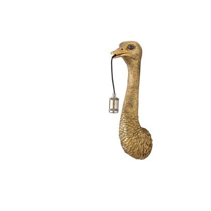Light&living Wandlamp 18x15,5x57,5 cm OSTRICH antiek brons Brons, Goud