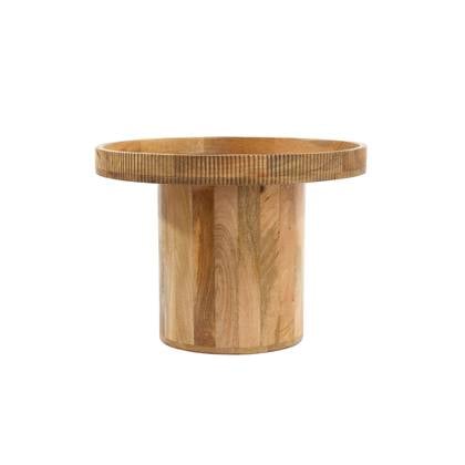 Light & Living Bijzettafel Kalomo - Hout - Ø60cm Bruin