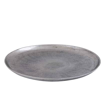 PTMD Plateau Afta - 60x60x4 cm - Aluminium - Zilver