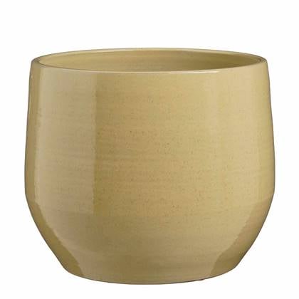 Mica Decorations Bloempot Matteo - 38x38x32 cm - Terracotta - Taupe