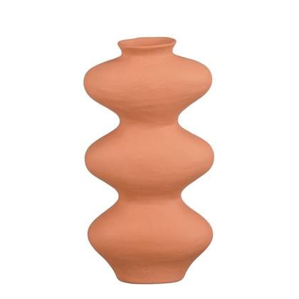 Mica Decorations Vaas Parma - 23.5x13x44 cm - Keramiek - Oranje