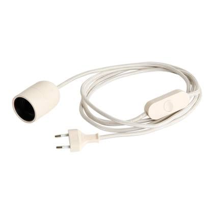 HAY Common Snoerpendel met Stekker - Clay White
