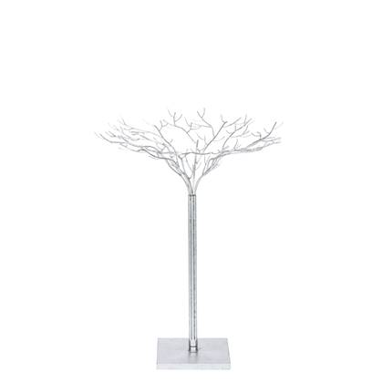 J-Line decoratie boom Smeedwerk - metaal - zilver - medium