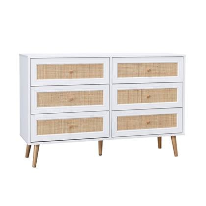 sweeek - Ladekast, B 120 x D 39 x H 79cm Wit