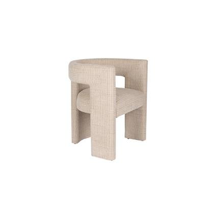 Dutchbone Medina Eetkamerstoel Beige Wit
