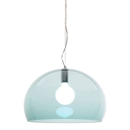 Kartell FL/Y Hanglamp Ø52 LED Petrolblauw