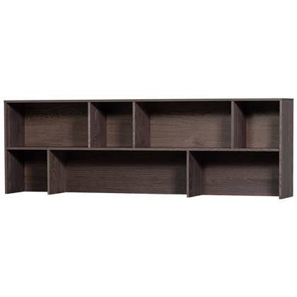 WOOOD New Gravure Opzetkast - Essen - Espresso - 65x200x30 Bruin