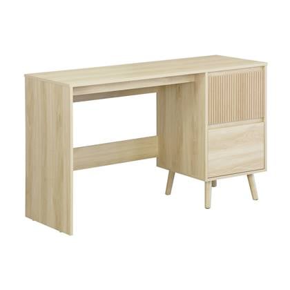 Sweeek  Scandinavisch bureau houten decor 2 laden
