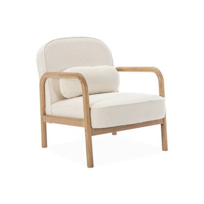 sweeek - Fauteuil, amélie, b 66 x d 82 x h 77cm