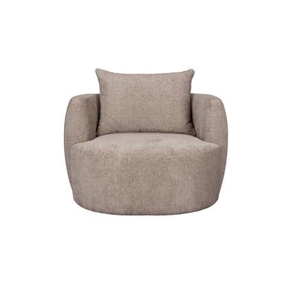 Dutchbone Rocca Fauteuil Cappuccino - Beige