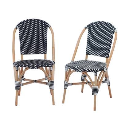 sweeek - Set van 2 stoelen montmartre, 48x58x90cm