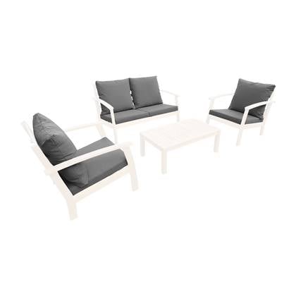 sweeek - Set kussenhoezen loungeset ushuaia, 8 kussenhoezen