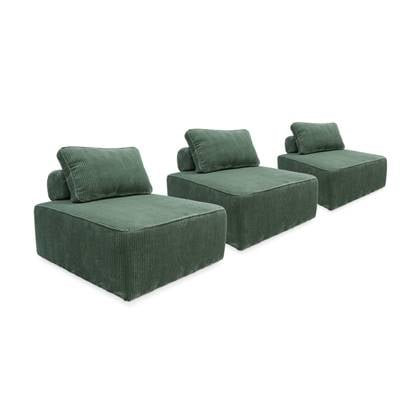 sweeek - Fauteuil, lao, set van 3