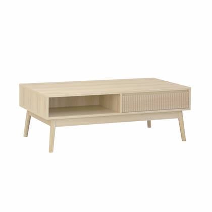 sweeek - Salontafel, linear, l 110 x b 59 x h 39cm