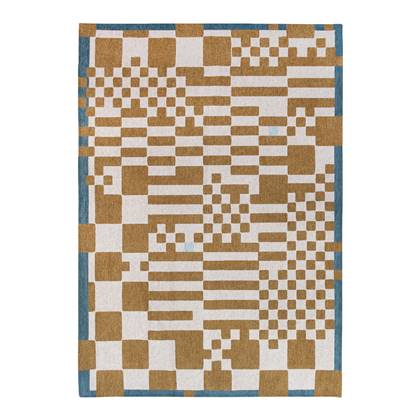 Louis de Poortere Craft Chess Vloerkleed 200 x 280 cm - Honey