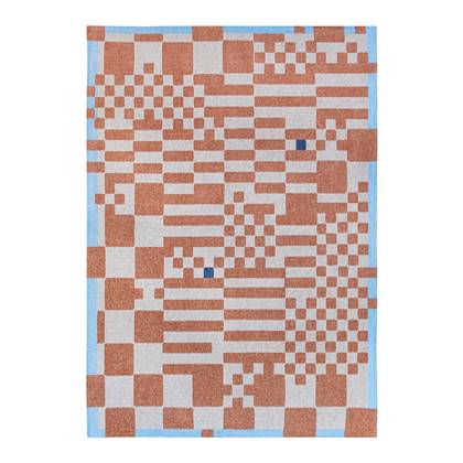 Louis de Poortere Craft Chess Vloerkleed 280 x 390 cm - Nude