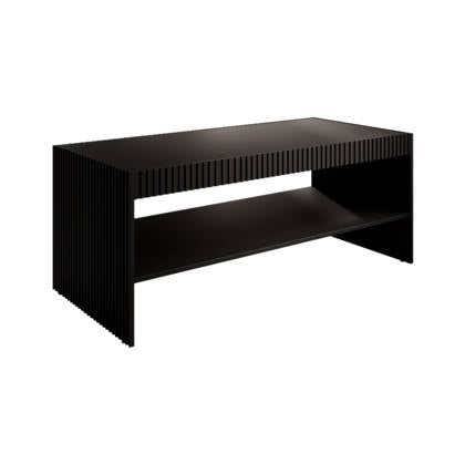 Meubella - Salontafel Palamos - Mat zwart - 120 cm