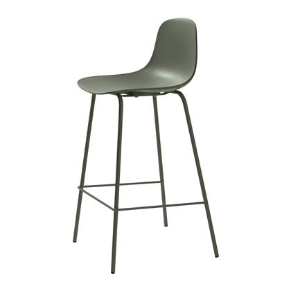 by fonQ Keen Barkruk H 67,5 cm - Olijf Groen