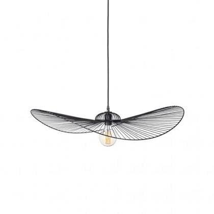 Bodilson - Hanglamp Rond 80cm - Zwart Metaal - Dimbaar