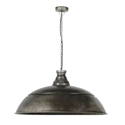 Giga Meubel Hanglamp Industry - 80x80x150cm - Metaal/Glas