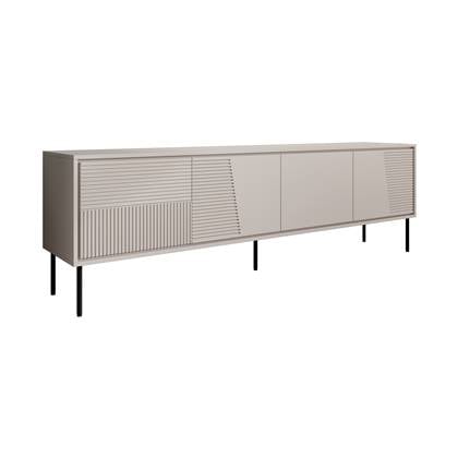 Meubella - TV-Meubel Blanes - Beige - 200 cm
