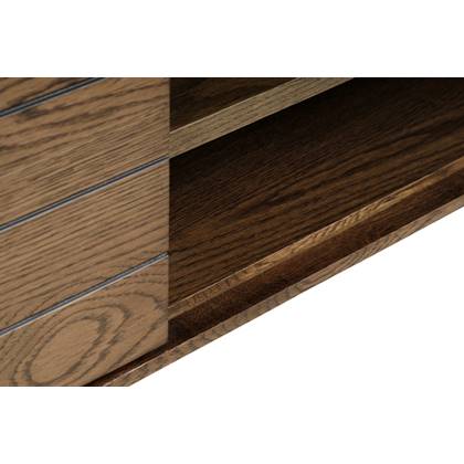 Giga Living - Tv-meubel Modica Smoked Eiken 120cm Bruin