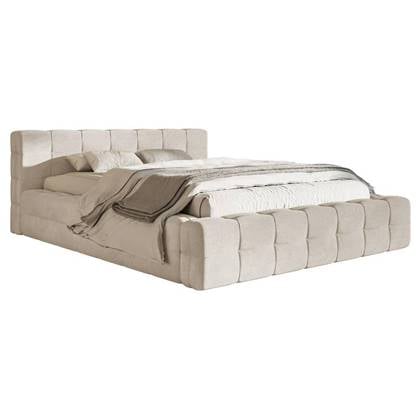 Selsey Design Tilly bedframe velvet met opbergvak 140 x 200 cm