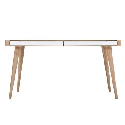 Gazzda Ena Tafel twee 140x90 whitewash Wit
