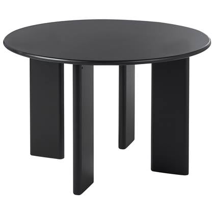 Beliani - COSMO - Ronde eettafel - Zwart - 100 cm - MDF