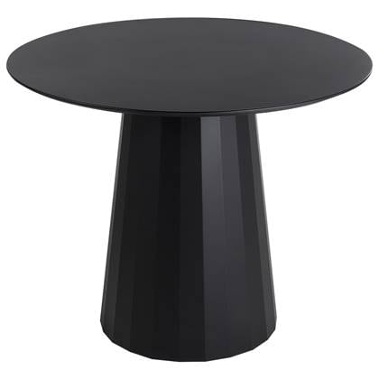 Beliani - PLATO - Ronde eettafel - Zwart - 100 cm - MDF