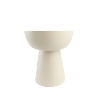 Sissy-Boy Beige keramieken mushroom bijzettafel