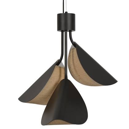 Forestier LYS hanglamp small black