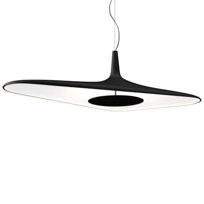 Luceplan Soleil Noir hanglamp LED |wit Zwart