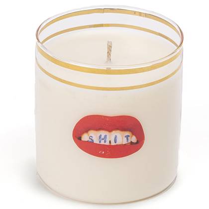 Seletti Toiletpaper kaars Shit Multicolor