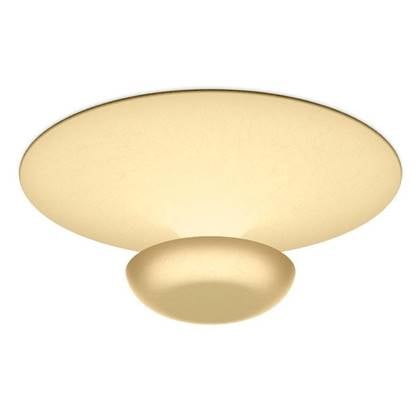 Vibia Funnel 2013 plafond- en wandlamp LED Ø35 Gold Leaf