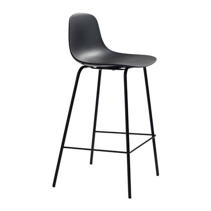 by fonQ Keen Barkruk H 67,5 cm - Zwart