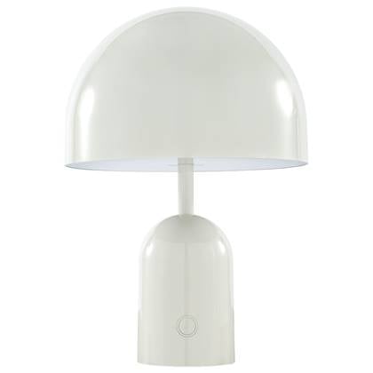 Tom Dixon Bell tafellamp LED oplaadbaar grijs