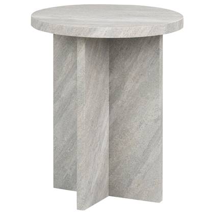 Beliani - STANTON - Bijzettafel - Grijs - MDF