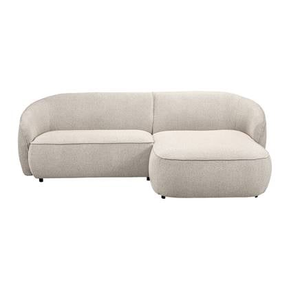 by fonQ Chubby Hoekbank met Chaise Longue Rechts - Naturel Melange