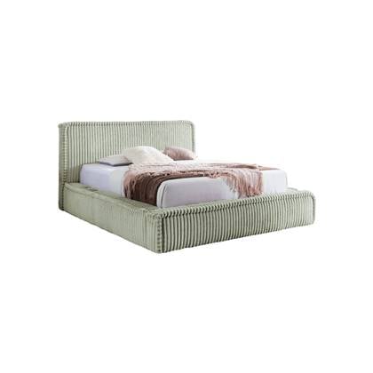 NADUVI Collection Bedframe Mirras in brede ribstof 180 x 200 cm