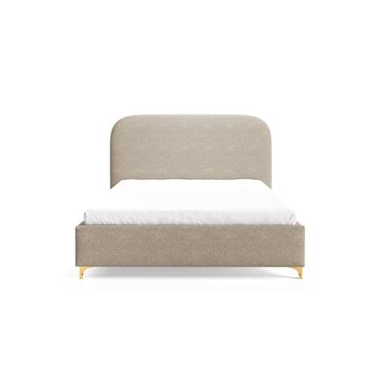 NADUVI Collection Bedframe Lisar bouclé met opbergruimte 200 x 200 cm