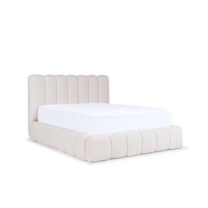 NADUVI Collection Bedframe Cisco bouclé met opbergruimte 200 x 200 cm