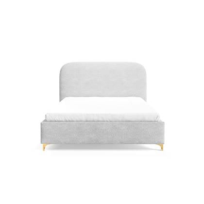 NADUVI Collection Bedframe Lisar bouclé met opbergruimte 160 x 200 cm