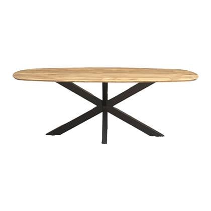 by fonQ Xane Eettafel 240 x 110 cm - Mangohout