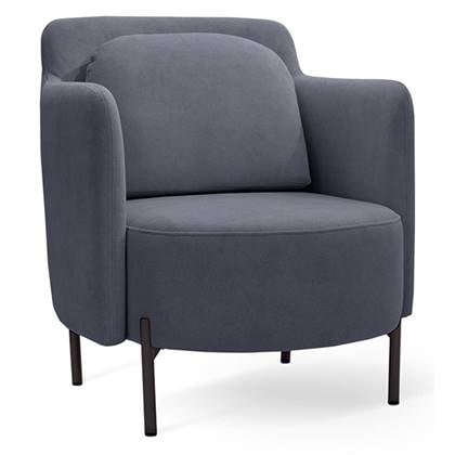 NADUVI Collection Fauteuil Nessa Grijs
