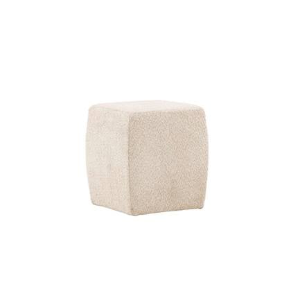 Venture Home Neapel Hocker | Poef 40 x 45 x 40 - Beige