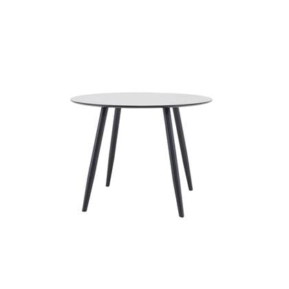 Venture Home Plaza Eettafel ⌀100 - Zwart