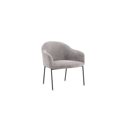 Venture Home Catania Fauteuil 80 x 88 x 85 - Licht Grijs