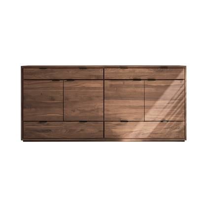 Tikamoon  Senson - Massief notenhouten dressoir 200 cm