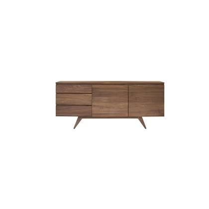 Tikamoon  Esmée - Massief notenhouten buffet 180 cm